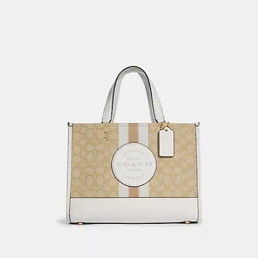 Dempsey Carryall In Signature Jacquard With Coach Patch