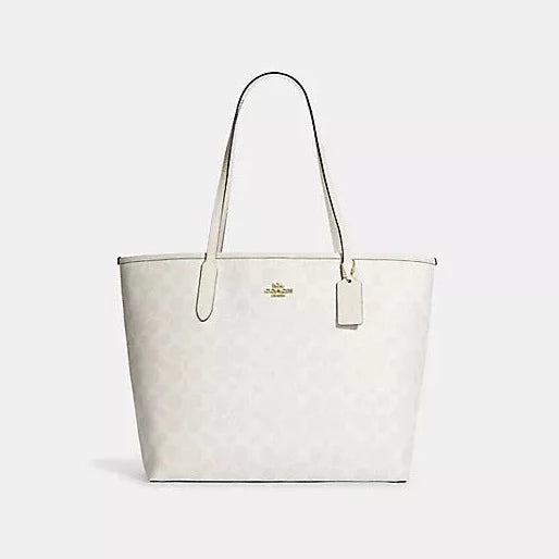 City Tote In Signature Canvas