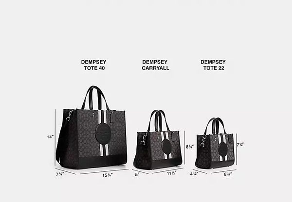 Dempsey Carryall In Signature Jacquard With Coach Patch
