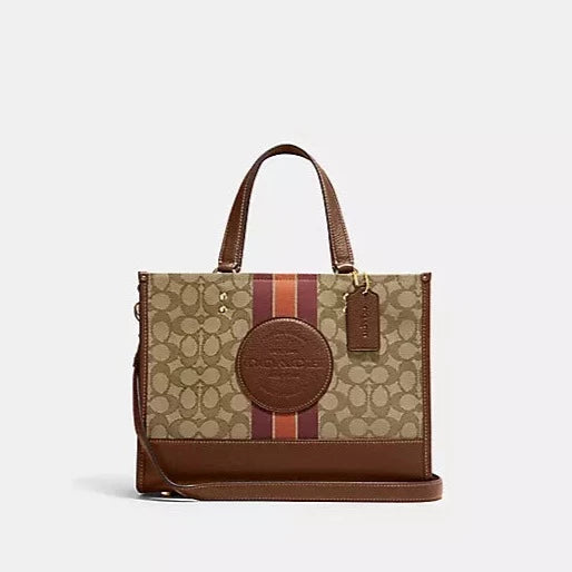 Dempsey Carryall In Signature Jacquard With Coach Patch