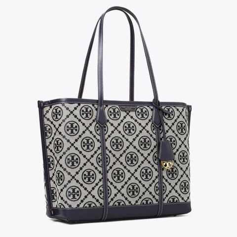 Perry T Monogram Triple-compartment Tote