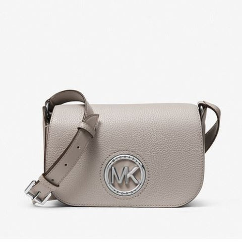 Samira Small Pebbled Leather Messenger Bag