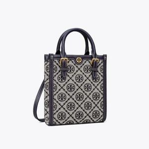 T Monogram Jacquard Mini Tote