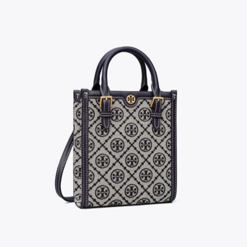 T Monogram Jacquard Mini Tote