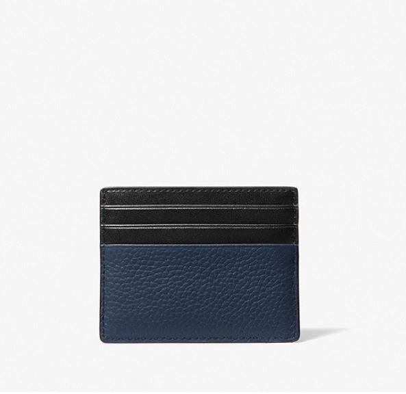 Cooper Pebbled Leather Tall Card Case