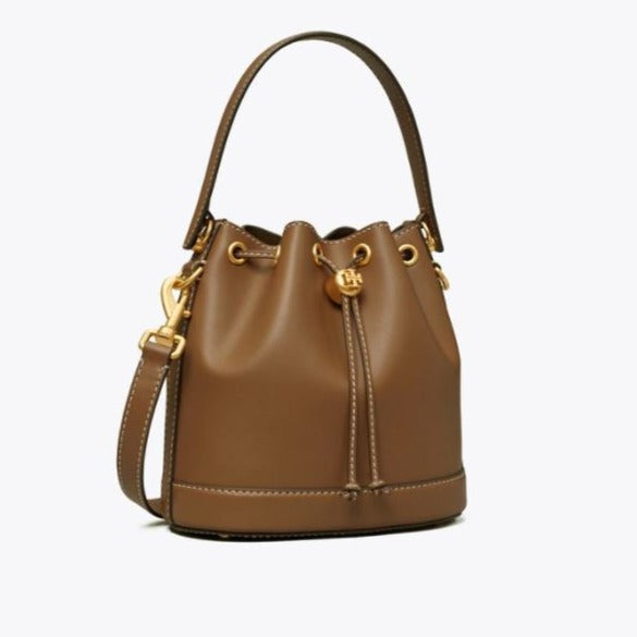 Leather Bucket Bag