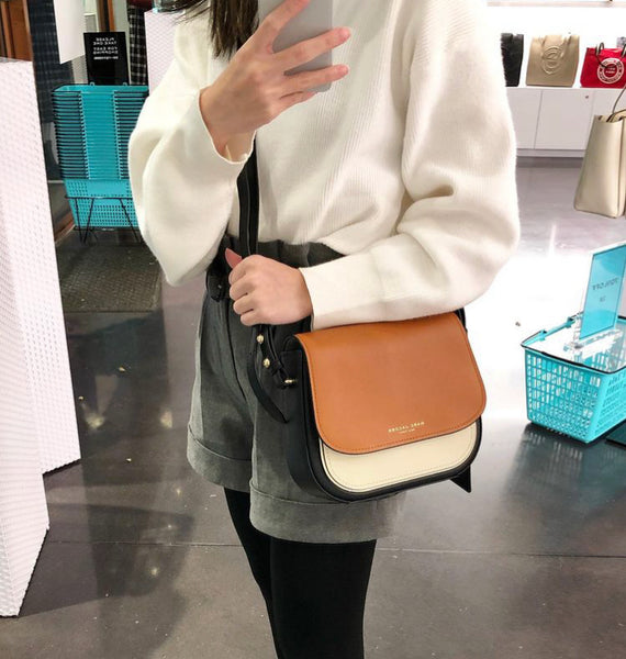 Mini Rider Leather Crossbody Bag