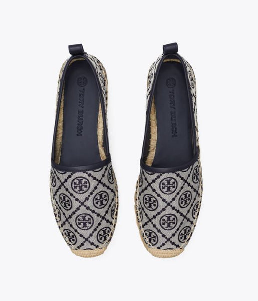 T Monogram Platform Espadrille