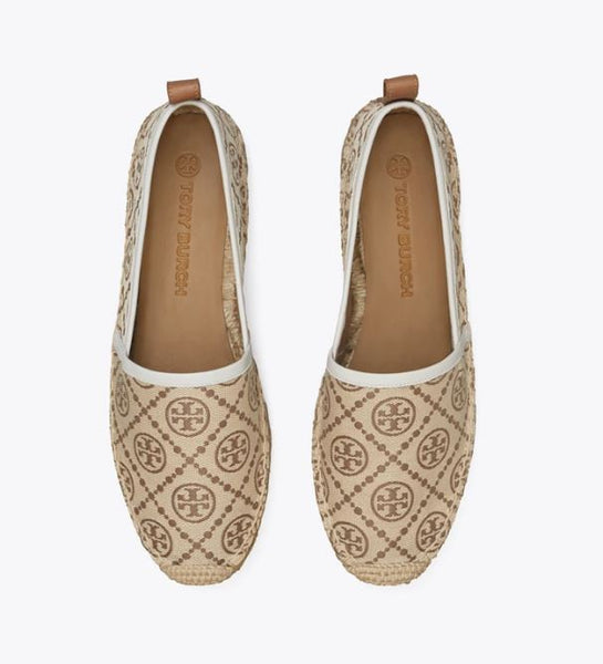 T Monogram Platform Espadrille