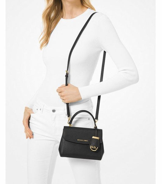 Ava Extra-Small Saffiano Leather Crossbody