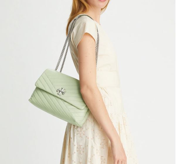Kira Chevron Convertible Shoulder Bag