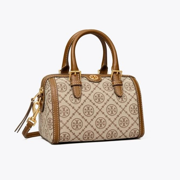 T Monogram Jacquard Mini Barrel