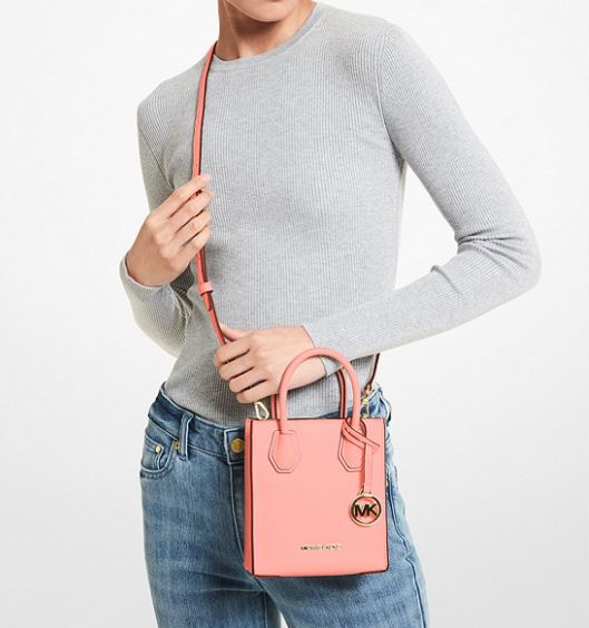 Mercer Extra-Small Pebbled Leather Crossbody Bag