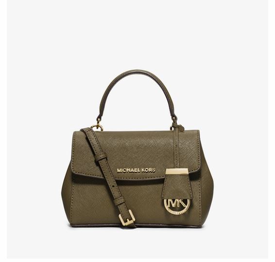 Ava Extra-Small Saffiano Leather Crossbody
