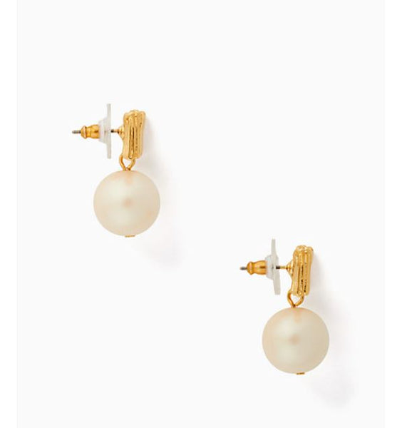 All Wrapped Up In Pearls Drop Earrings