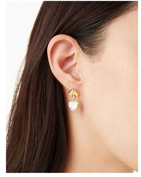 Everyday Spade Drop Studs