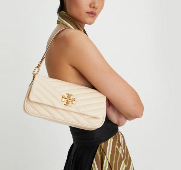 Kira Chevron Small Flap Shoulder Bag