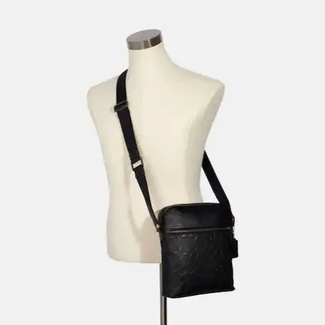 Houston Flight Bag In Signature Leather