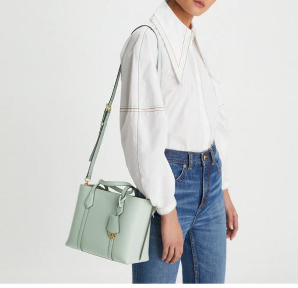 Perry Small Triple-compartment Tote Bag