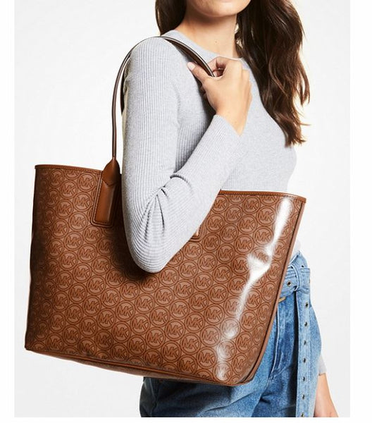 Jodie Large Logo Jacquard Tote Bag