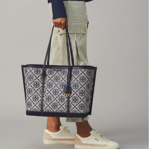 Perry T Monogram Triple-compartment Tote