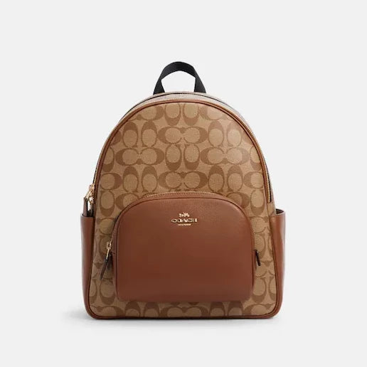 Court Backpack In Signature Canvas