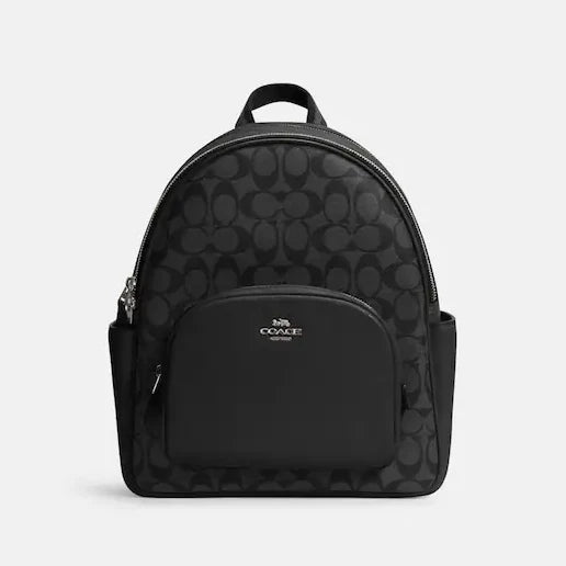 Court Backpack In Signature Canvas