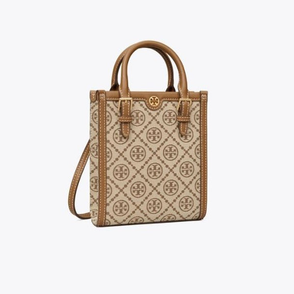 T Monogram Jacquard Mini Tote