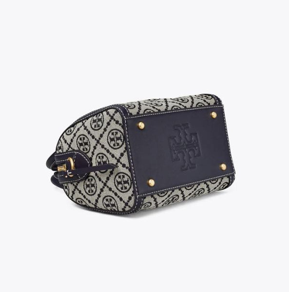 T Monogram Jacquard Mini Barrel