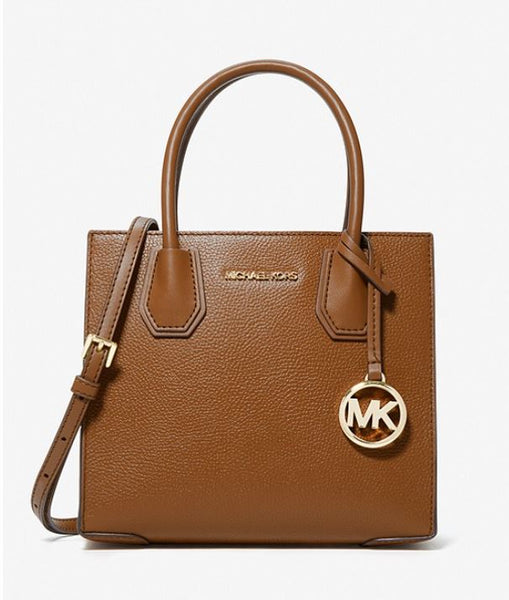 Mercer Medium Pebbled Leather Crossbody Bag