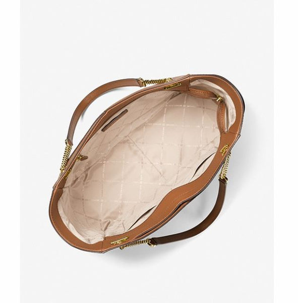 Jet Set Large Saffiano Leather Shoulder Bag