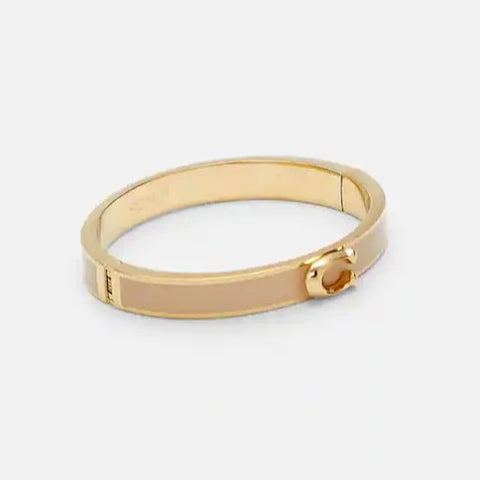 Signature Push Hinged Bangle