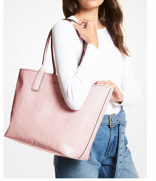 Jodie Large Logo Jacquard Tote Bag