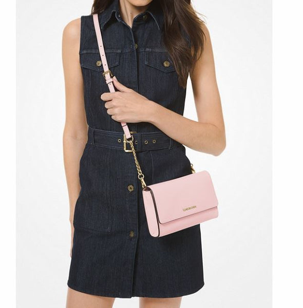 Saffiano Leather 3-in-1 Crossbody