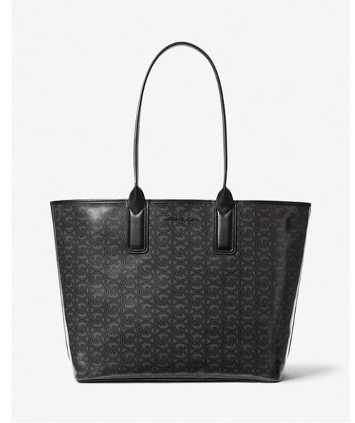 Jodie Large Logo Jacquard Tote Bag