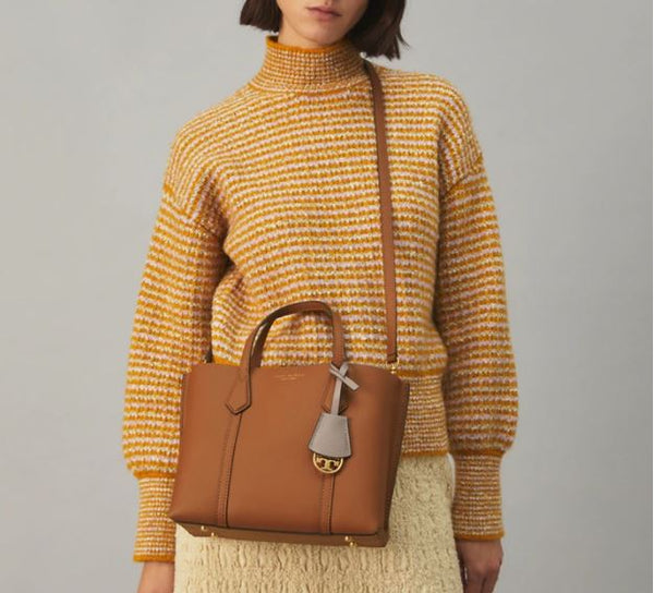 Perry Small Triple-compartment Tote Bag