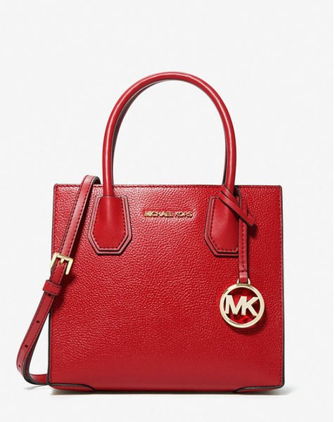 Mercer Medium Pebbled Leather Crossbody Bag
