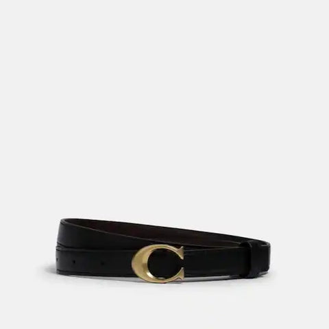 Signature Buckle Belt, 18 Mm