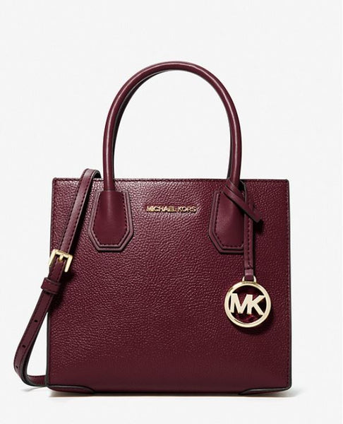 Mercer Medium Pebbled Leather Crossbody Bag