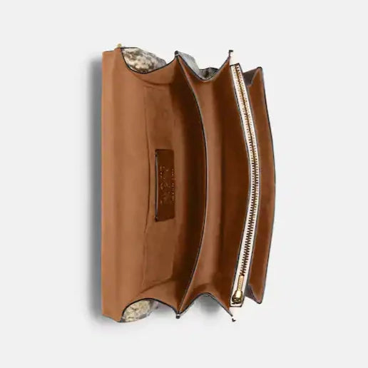 Klare Crossbody In Signature Canvas With Rivets
