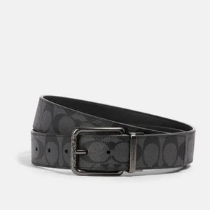 Harness Buckle Cut To Size Reversible Belt, 38 Mm