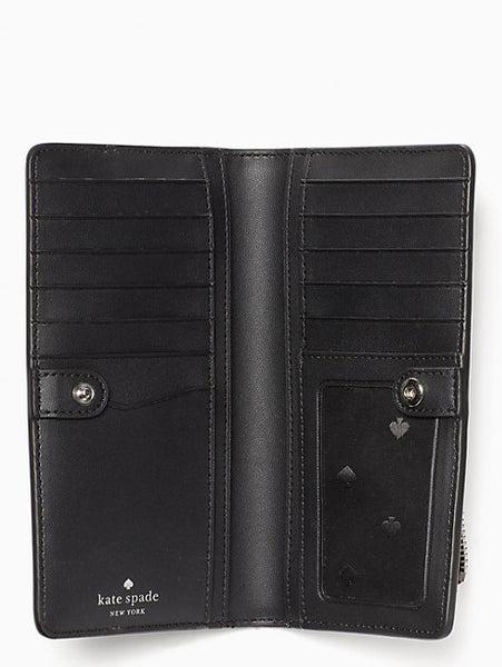 Staci Colorblock Large Slim Bifold Wallet