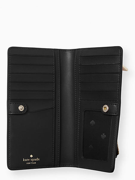 Staci Colorblock Large Slim Bifold Wallet