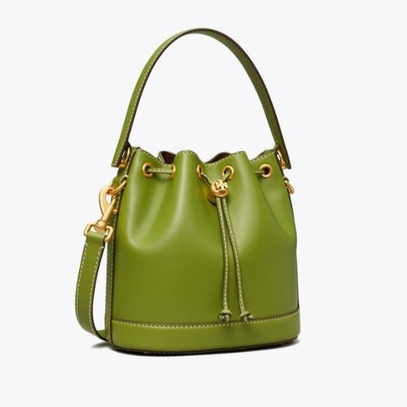 Leather Bucket Bag