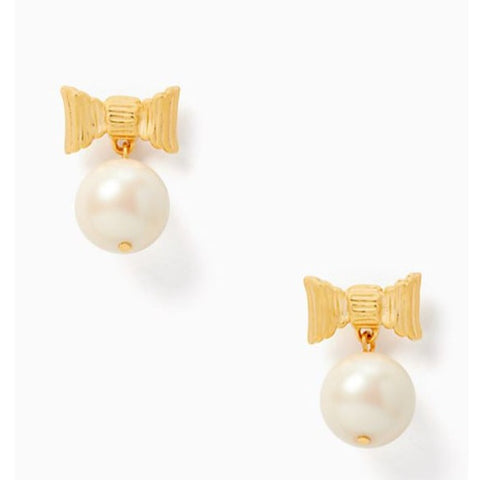 All Wrapped Up In Pearls Drop Earrings