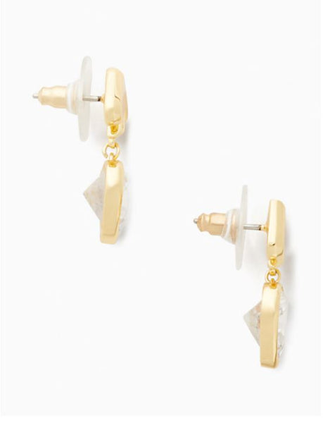 Everyday Spade Drop Studs