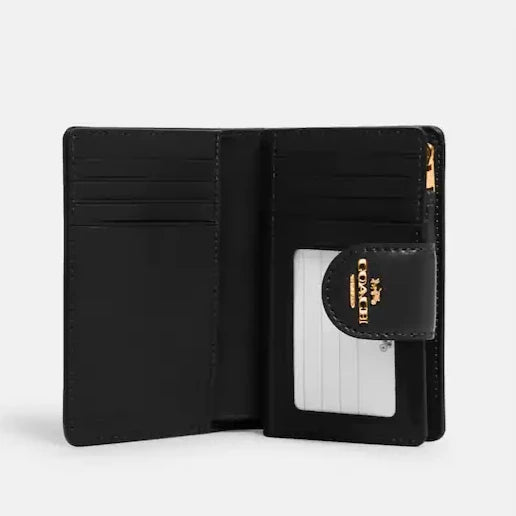 Medium Corner Zip Wallet In Signature Canvas