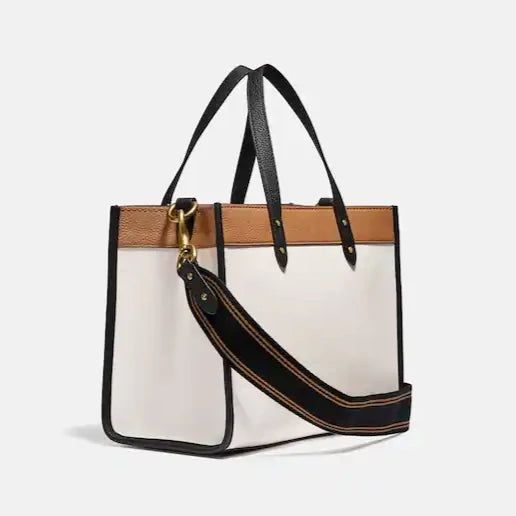 Field Tote 30 In Colorblock With Coach Badge