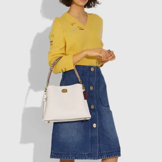 Willow Shoulder Bag In Colorblock