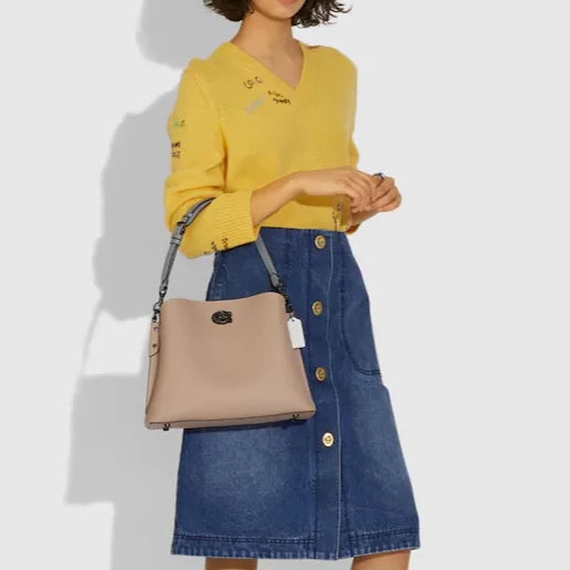 Willow Shoulder Bag In Colorblock